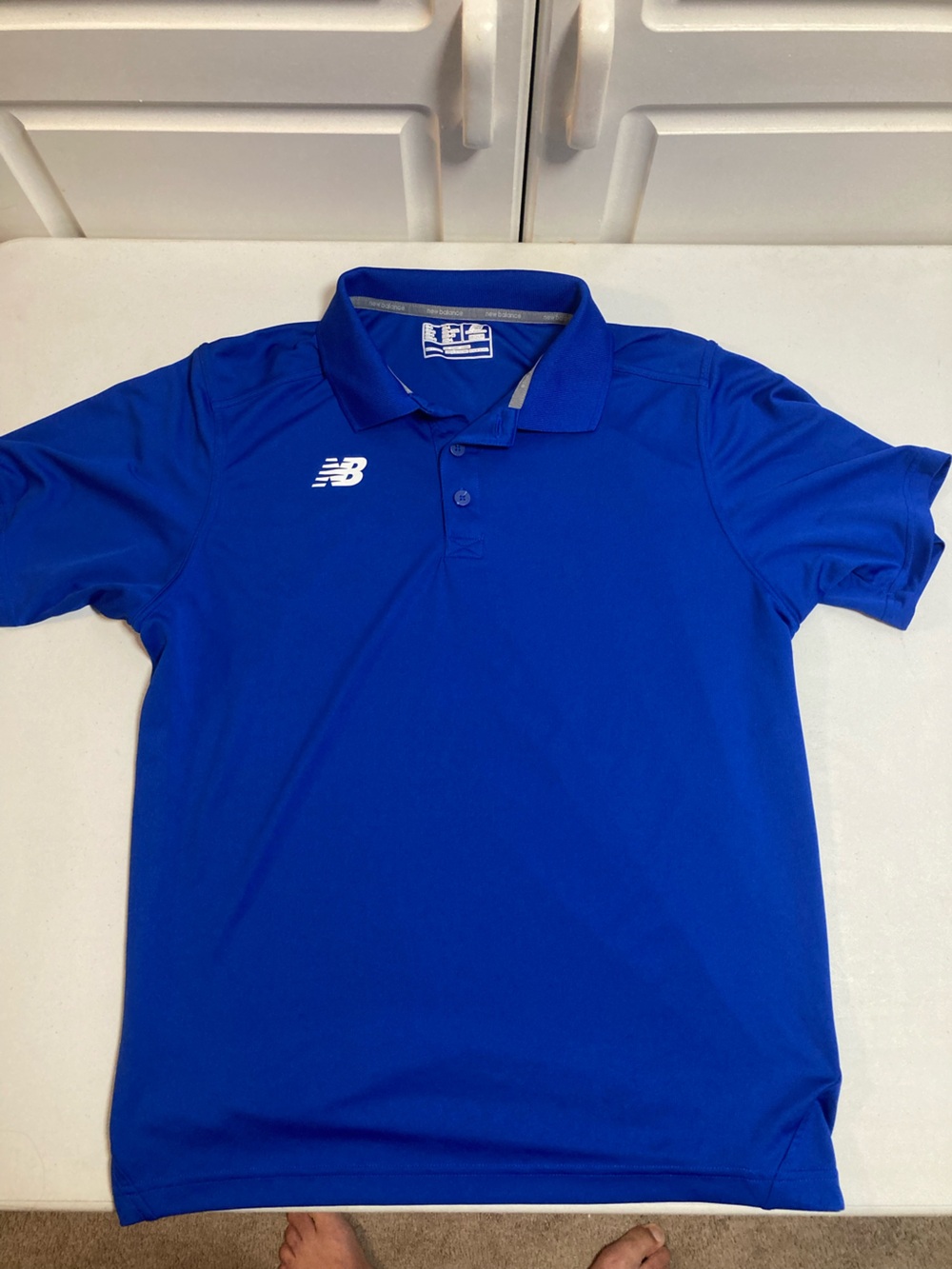 New Balance Men’s Royal Blue Performance Polo